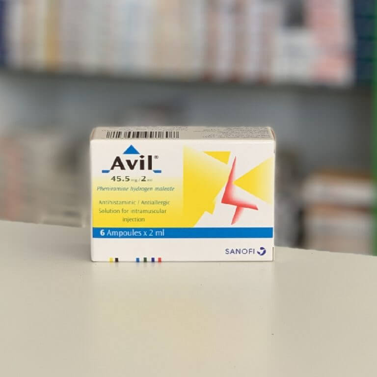 AVIL 2 ML 6 AMP