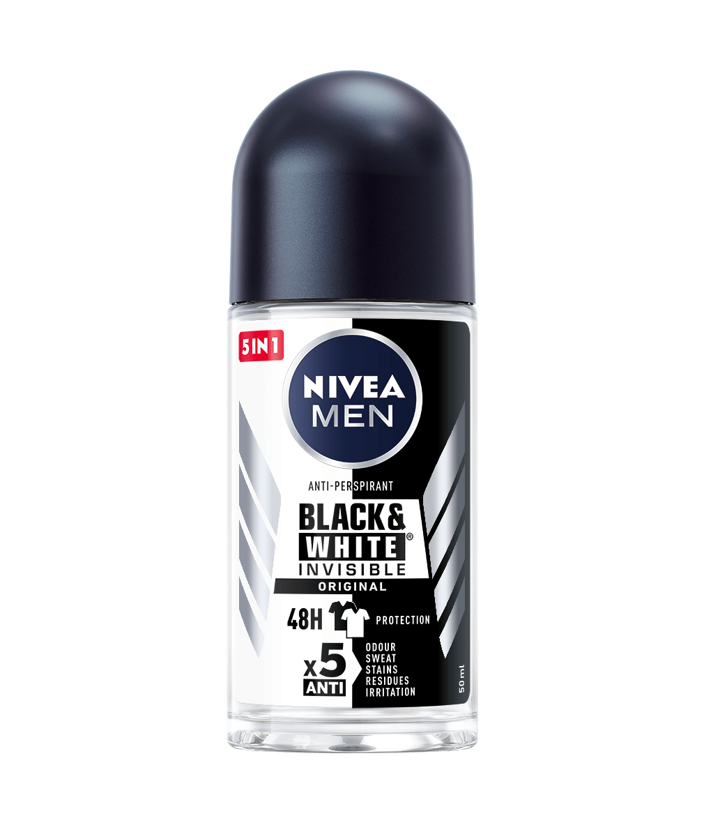 NIVEA ROLL ON INVISIBLE BLACK & WHITE ORIGINAL 50 ML