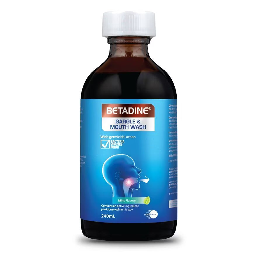 BETADINE MOUTH WASH