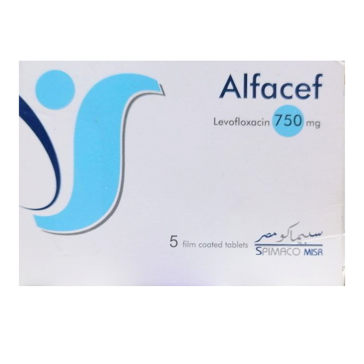 ALFACEF 750 MG 5 TAB