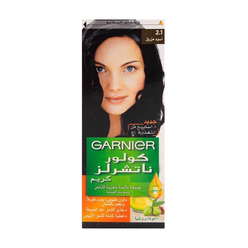 GARNIER NATURALS BLUE BLACK COLOR(2.1)