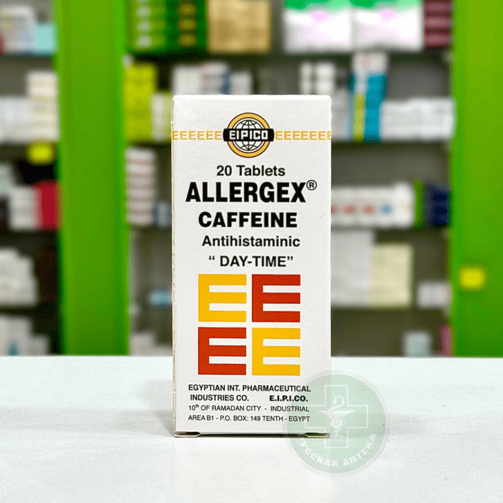 ALLERGEX CAFFEINE 20 TAB