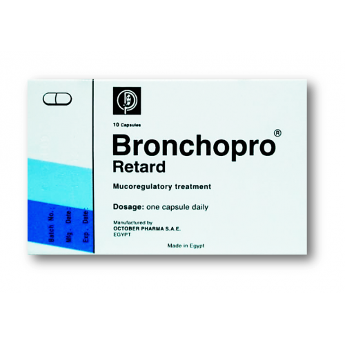 BRONCHOPRO RETARD 10 CAP