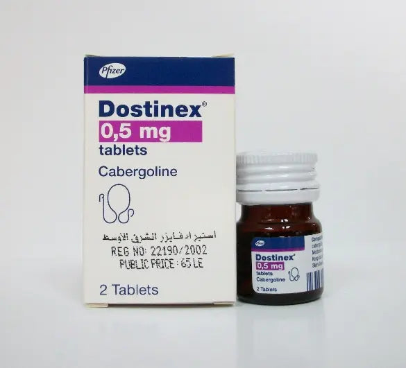 DOSTINEX  0.5 MG 2 TAB