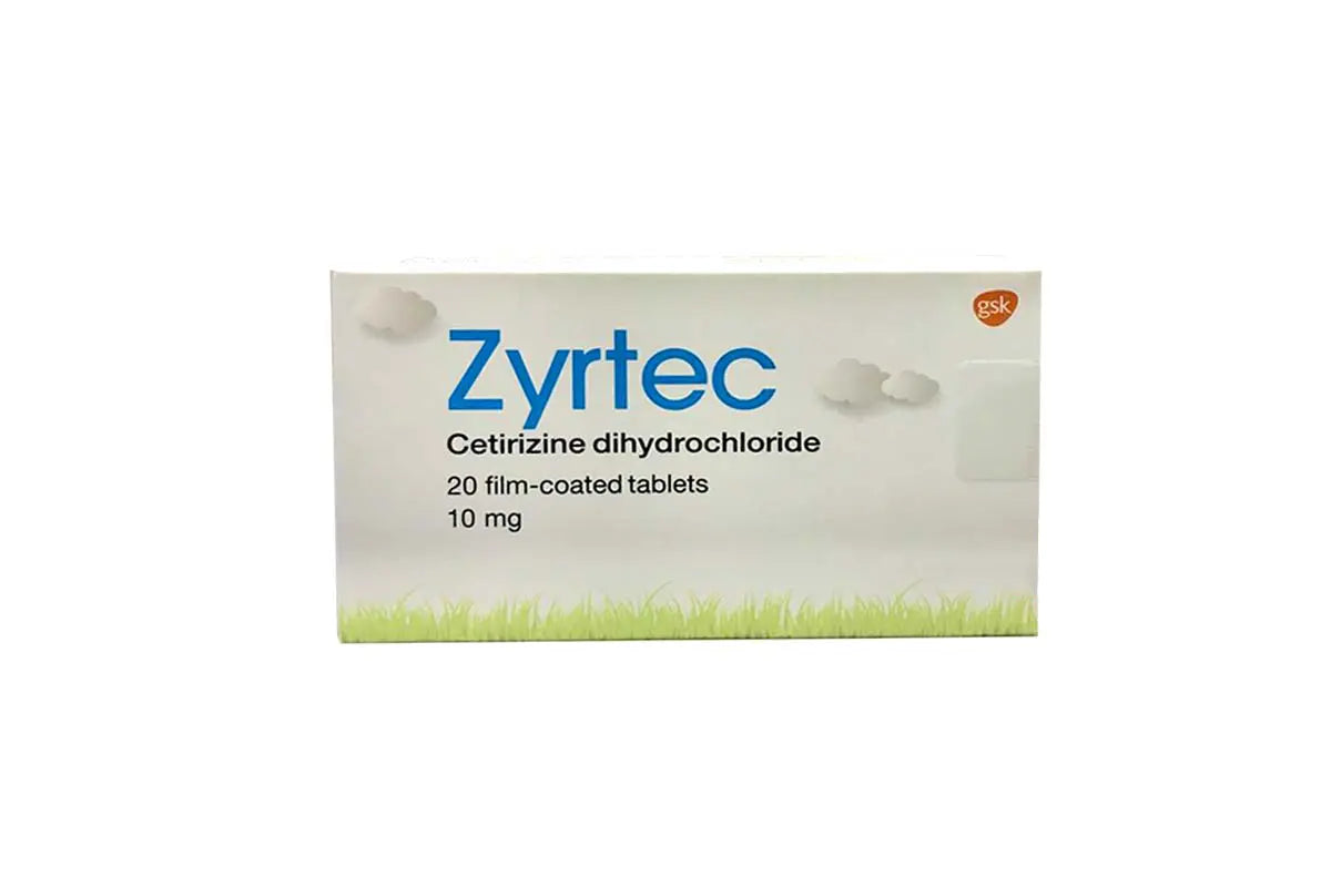 ZYRTEC 10 MG 20 TAB OLD