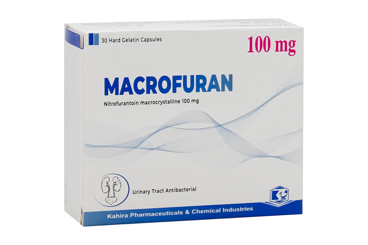 MACROFURAN 100 MG 30 CAP