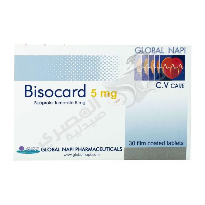 BISOCARD 5 MG 30 TAB