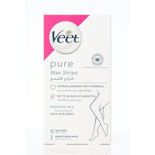 VEET WAX SENSITIVE SKIN 12 WAX