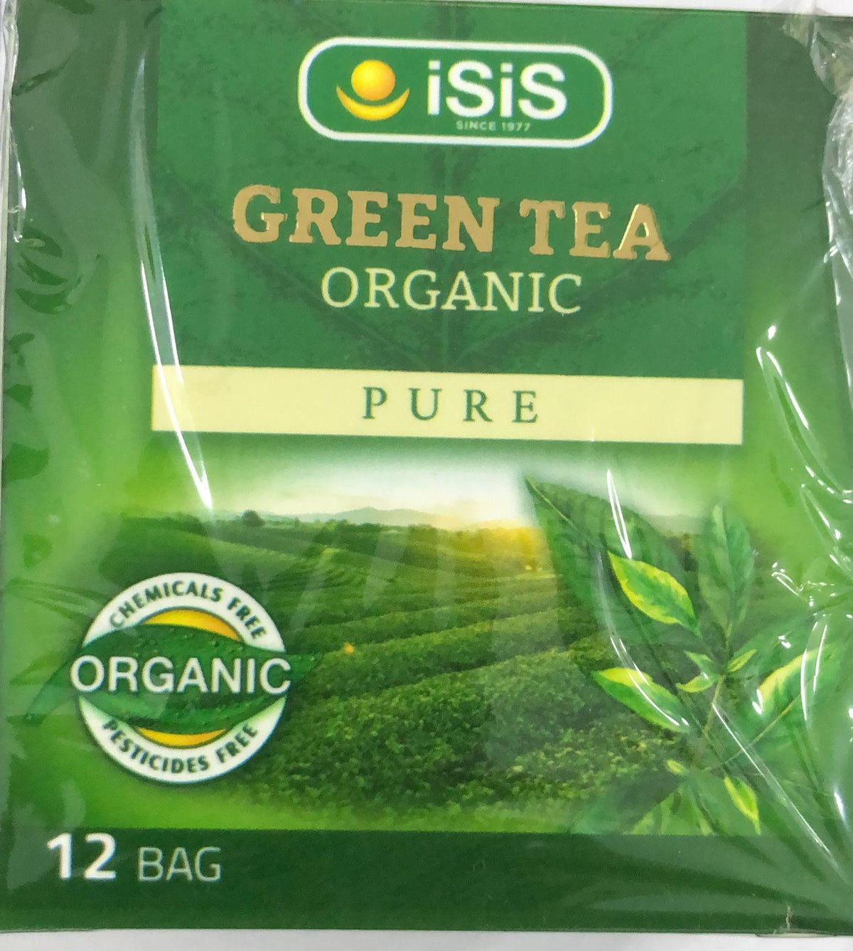 ISIS GREEN TEA 12FILTERS
