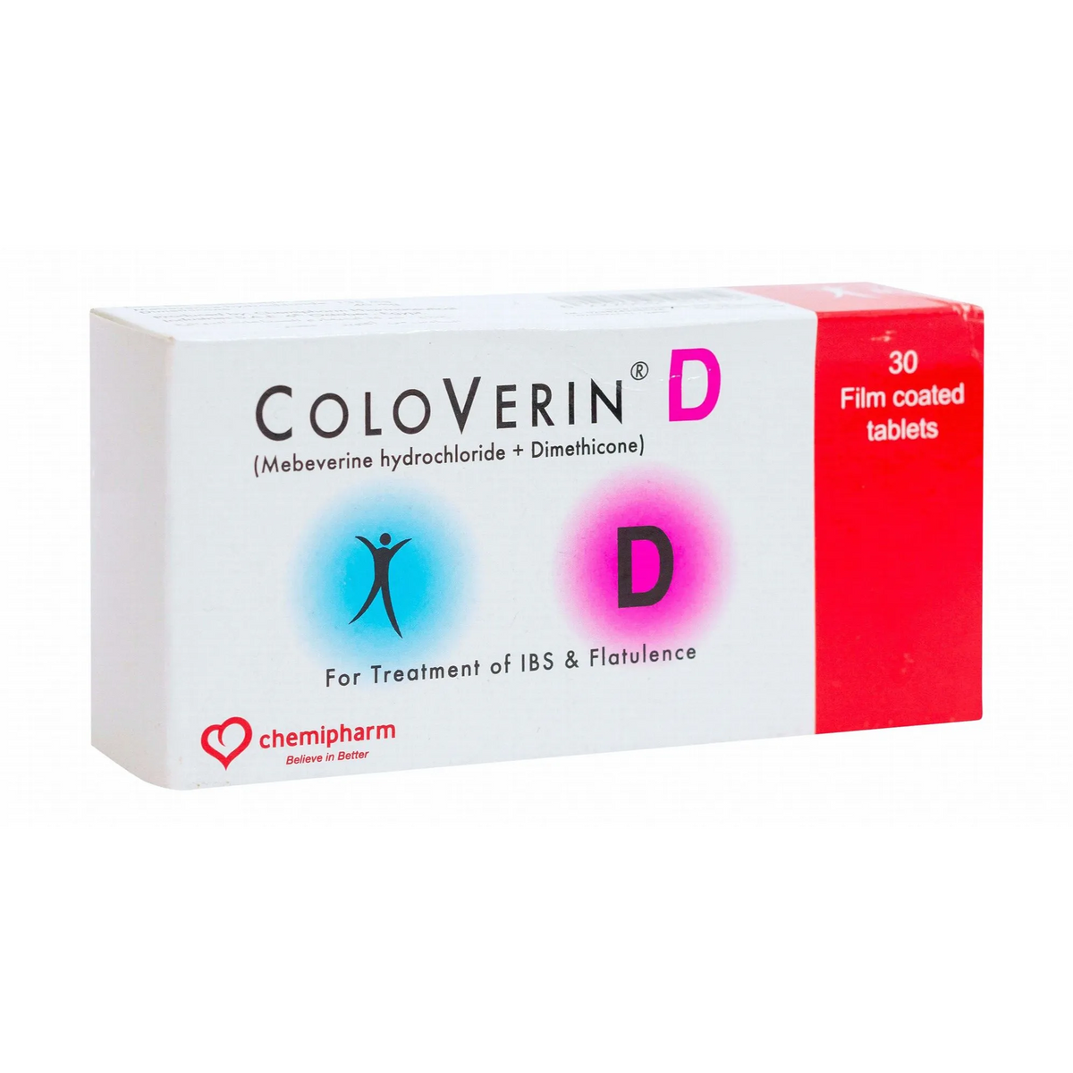 COLOVERIN D 30  TAB NEW