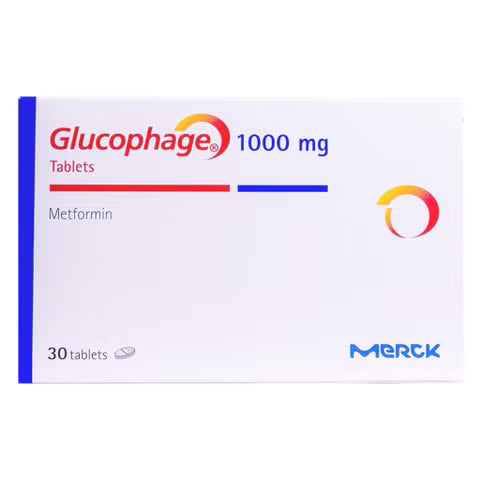 GLUCOPHAGE 1000 MG 30 TAB