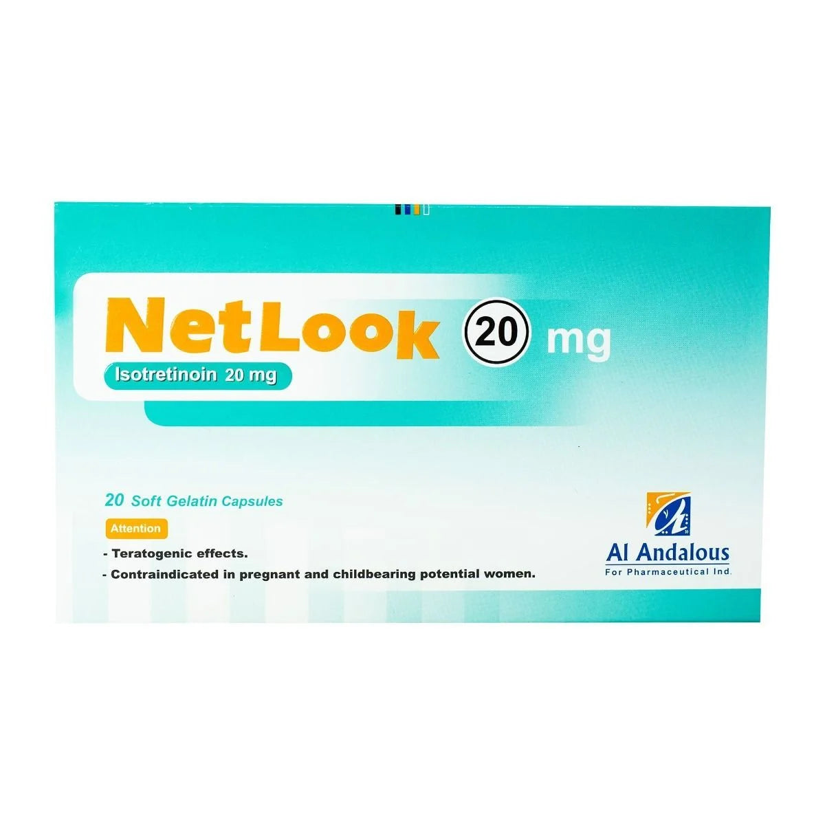 NETLOOK 20 MG 20 CAP