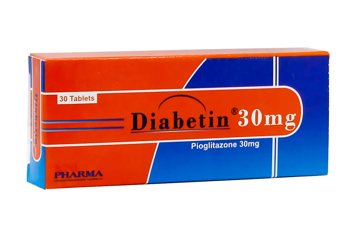 DIABETIN 30 MG 30 TAB