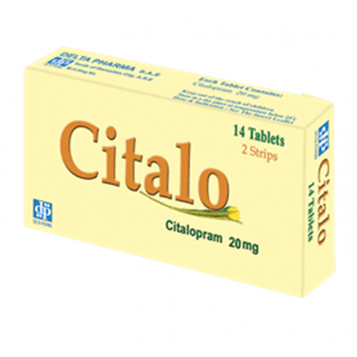 CITALO 20 MG 14 TAB
