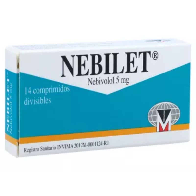 NEBILET 5 MG 14 TAB