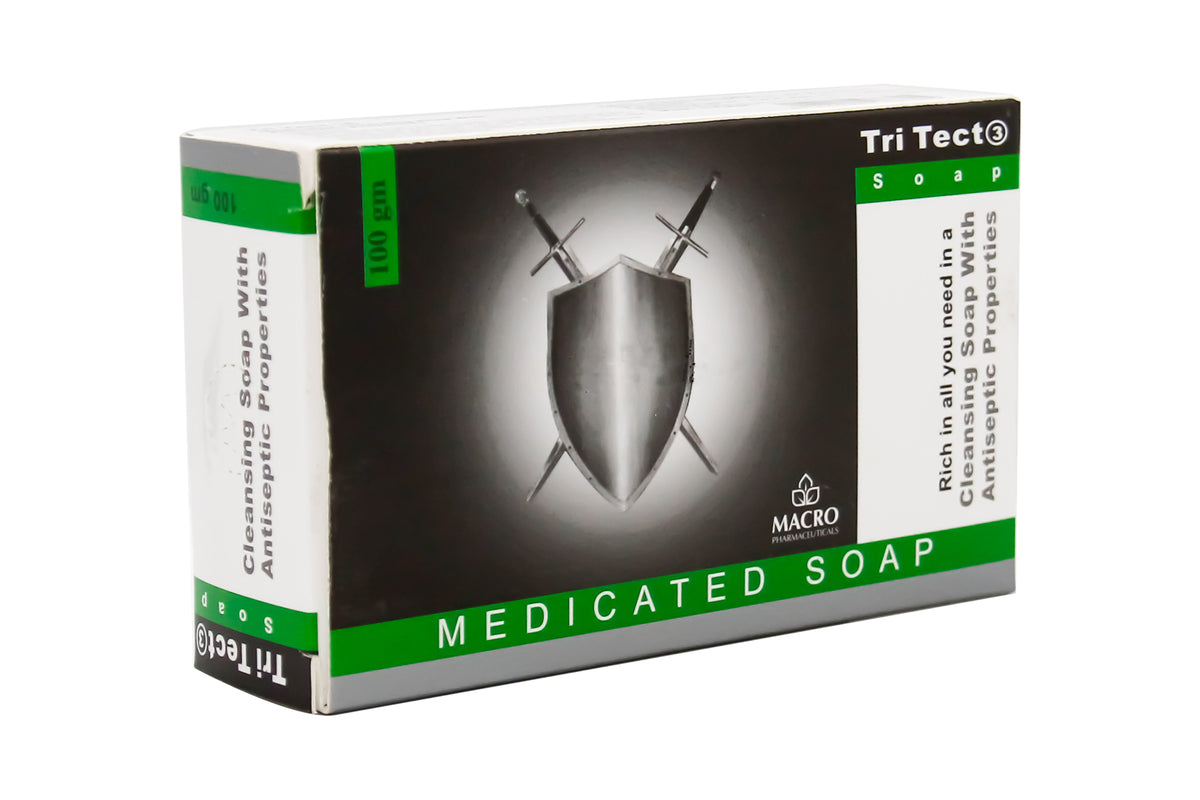 TRI TECT ANTISEPTIC SOAP 100 GM