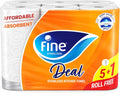 FINE KITCHEN TOWELS 6 ROLLS