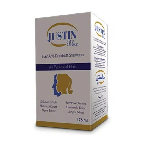 JUSTIN BLUE ANTID SHAMPOO 175 ML