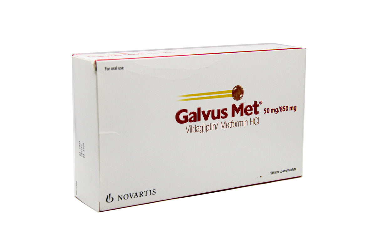 GALVUS MET 50 MG /850 MG 30 TAB
