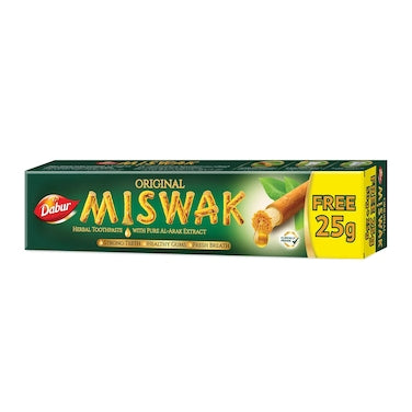 MISWAK TOOTH PAST 50 ML+ 25 ML FREE