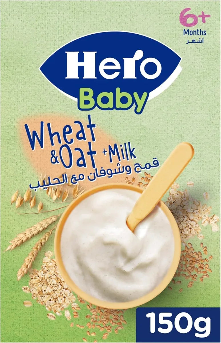 HERO BABY WHEAT& OAt WHEAT MILK 150 ML