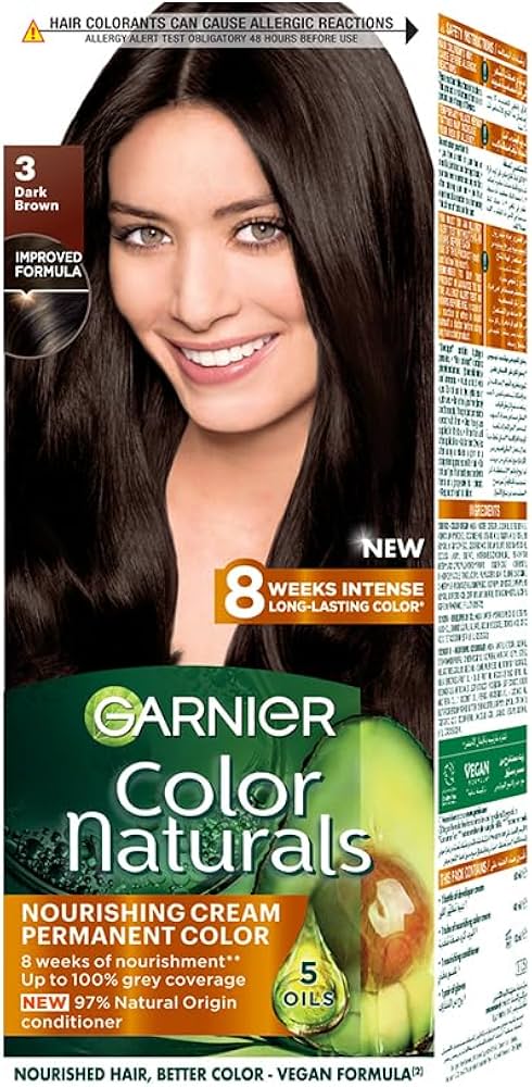 GARNIER COLOR (3) DARK BROWN