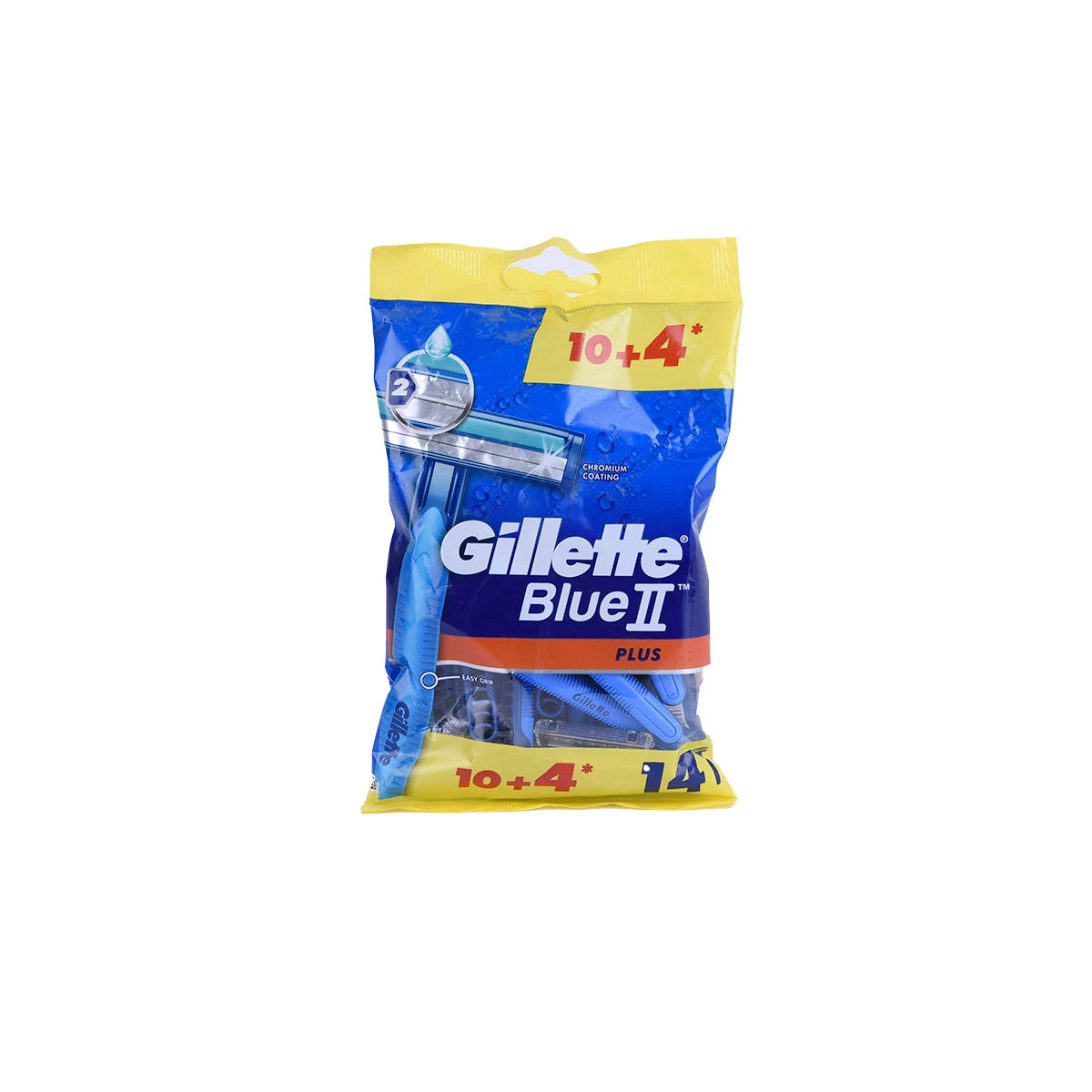 GILLETTE BLUE 2 plus 10+4 pes