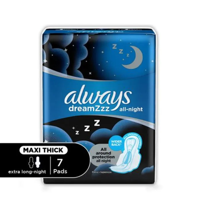 ALWAYS Maxi Extra Long NIGHT 7pcs