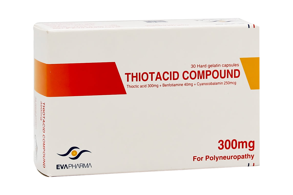 THIOTACID COMPOUND 300 MG 30 CAP