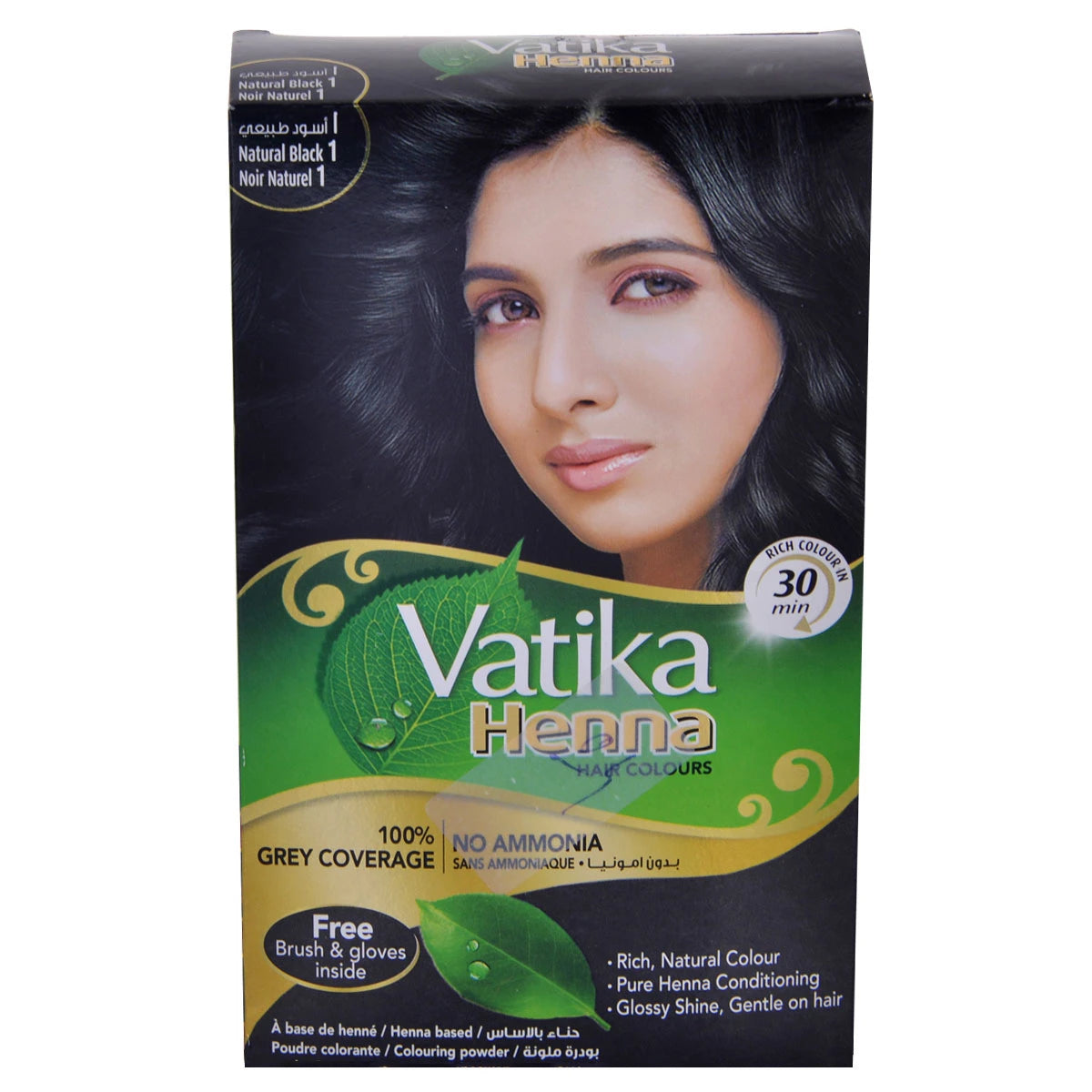 VATIKA HENNA BLACK 1PCS