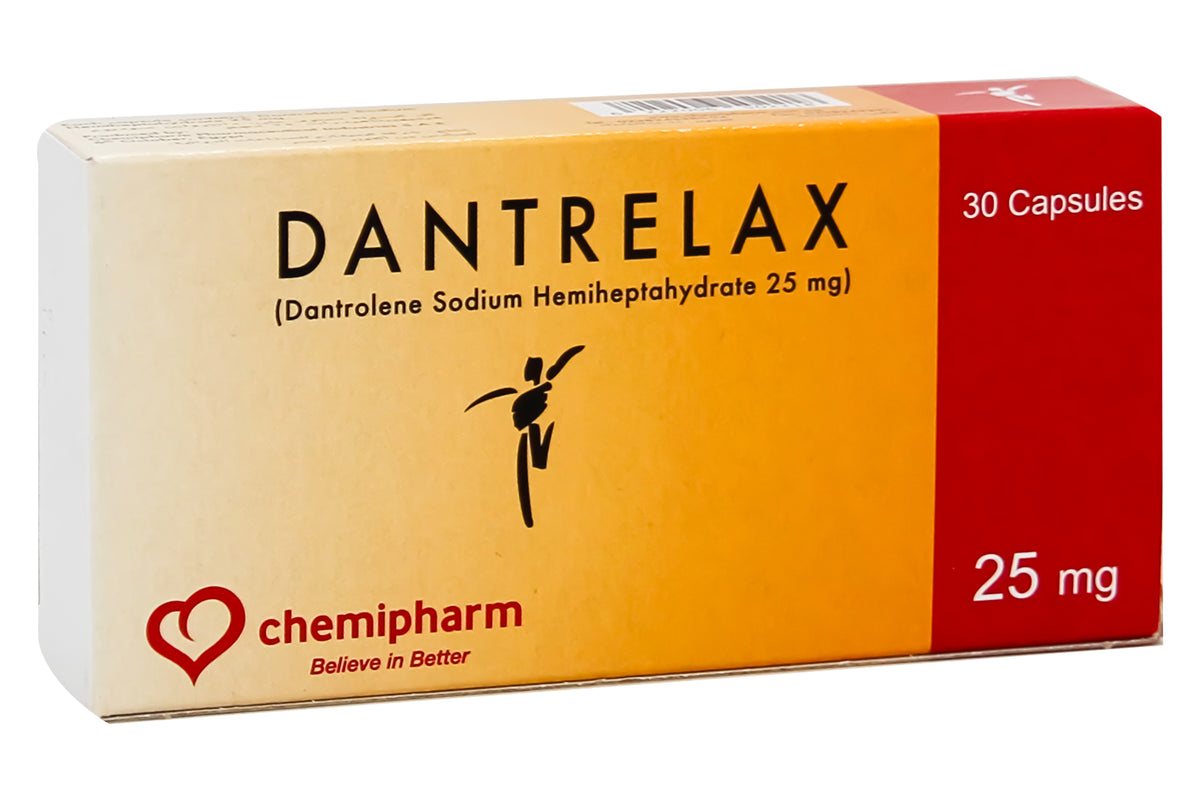 DANTRELAX 25 MG 30 CAP