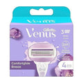 GILLETE venus breeze GEL BLADES 4PC