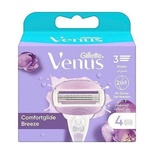 GILLETE venus breeze GEL BLADES 4PC