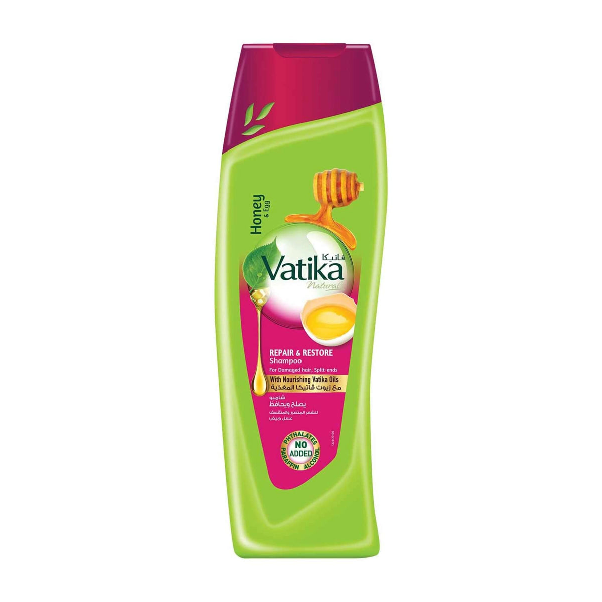 VATIKA SHAMPOO REPAR&RESTORE EGG&HONEY 400ML