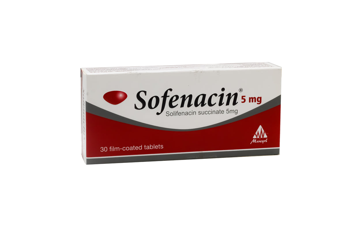 SOFENACIN 5 MG 30 TAB