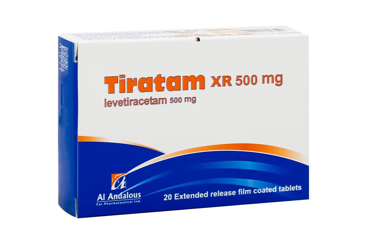 TIRATAM XR 500 MG 20 TAB