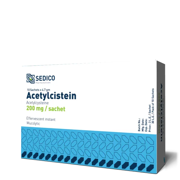 ACETYLCISTEINE 10 SACHETS