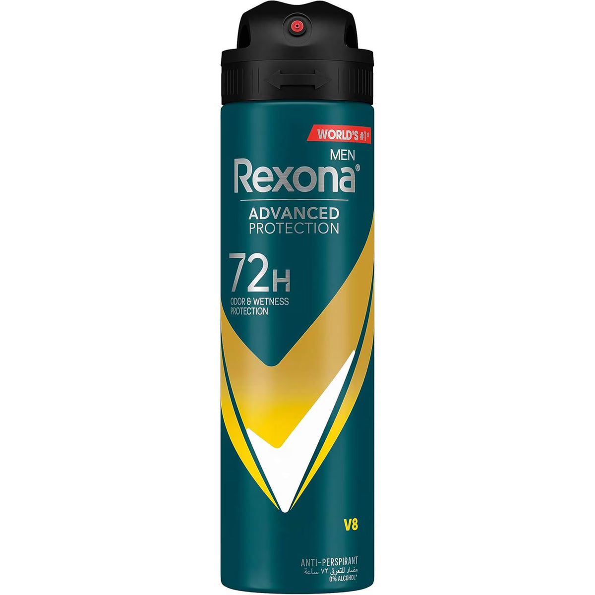 REXONA SPRAY V8  MEN  150 ML