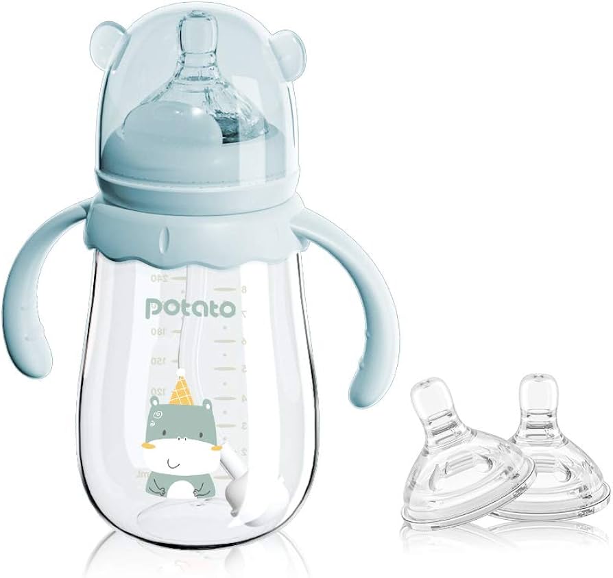 POTATO GLASS BOTTLE W/HAND 120 ML F4652
