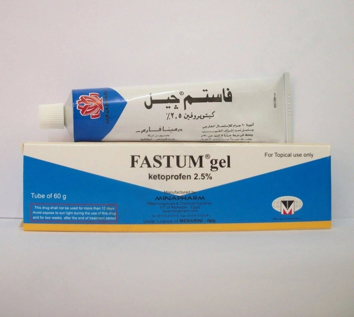 FASTUM GEL 60 GM