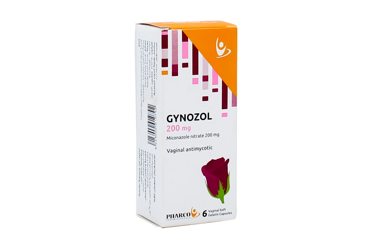 GYNOZOL 200MG VAGINAL SUPP