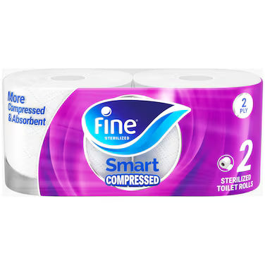 FINE SMART CHOICE 2 JUMBO ROLLS