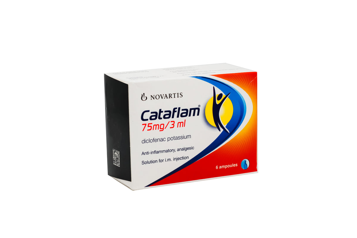 CATAFLAM 75 MG 6 AMP NEW