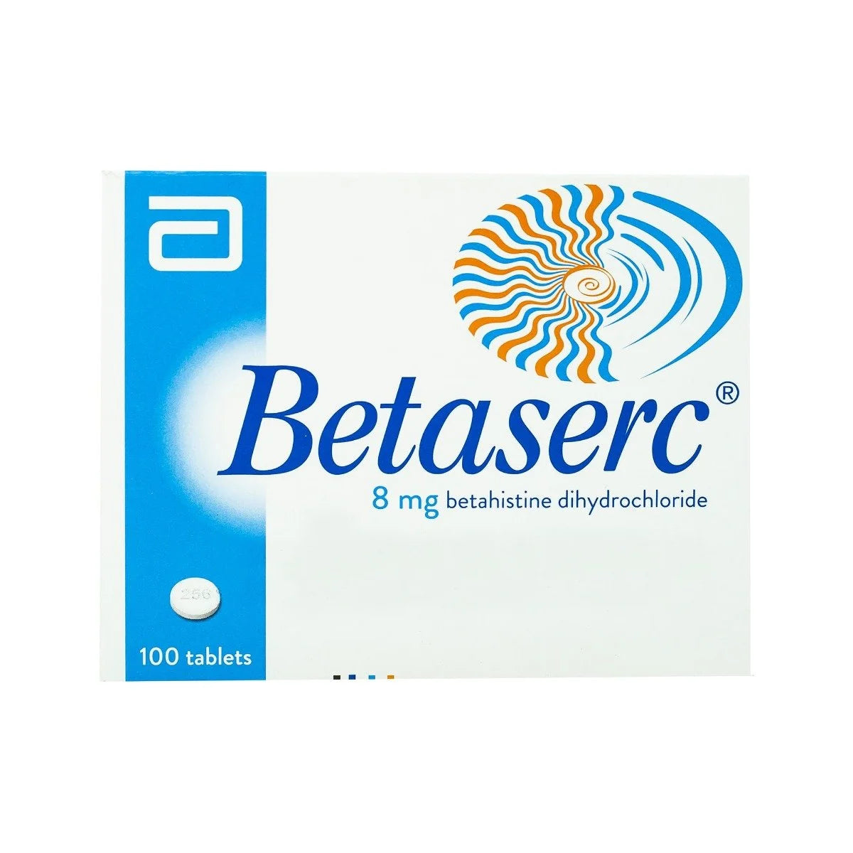 BETASERC 8 MG 100 TAB new