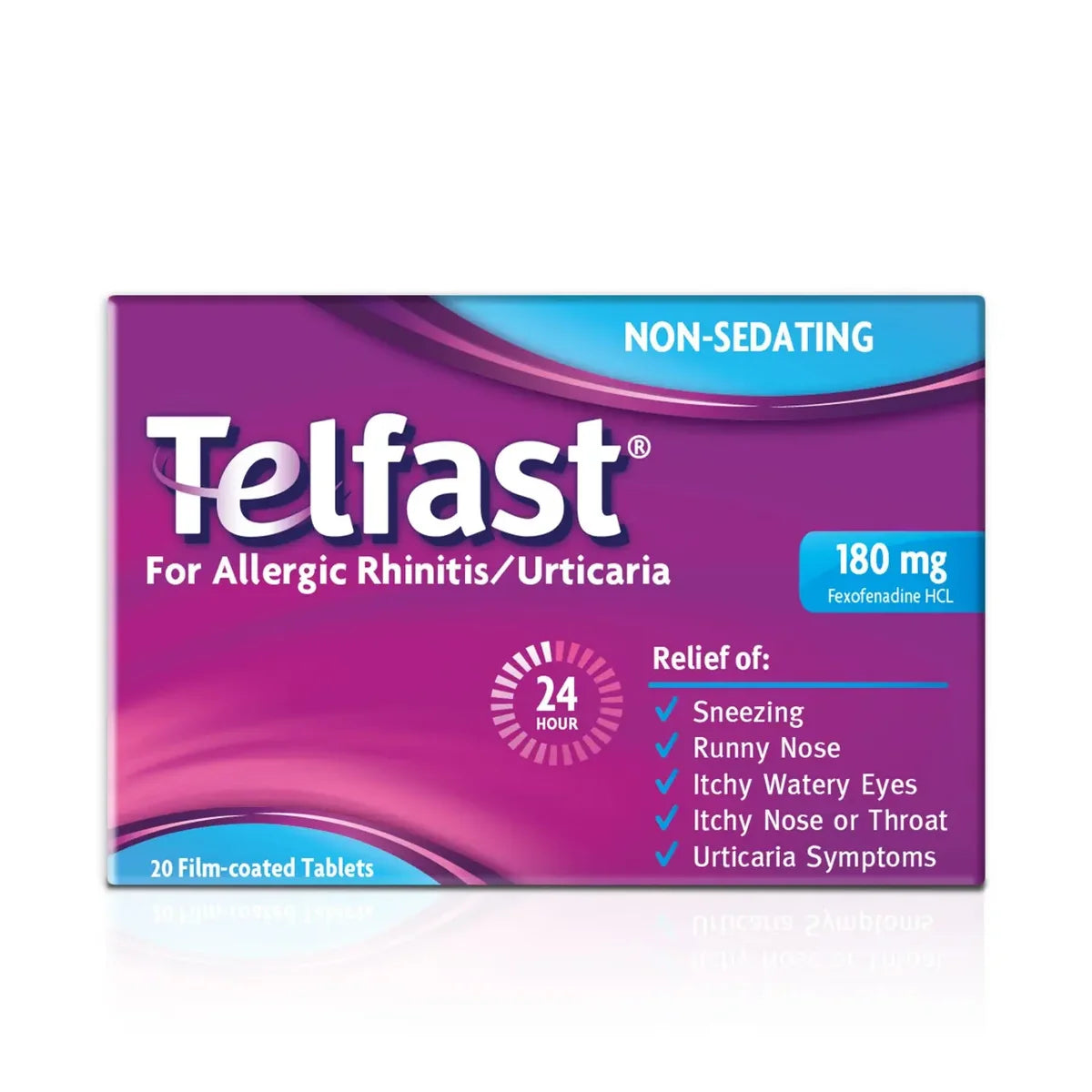 TELFAST 180 MG 20TAB new