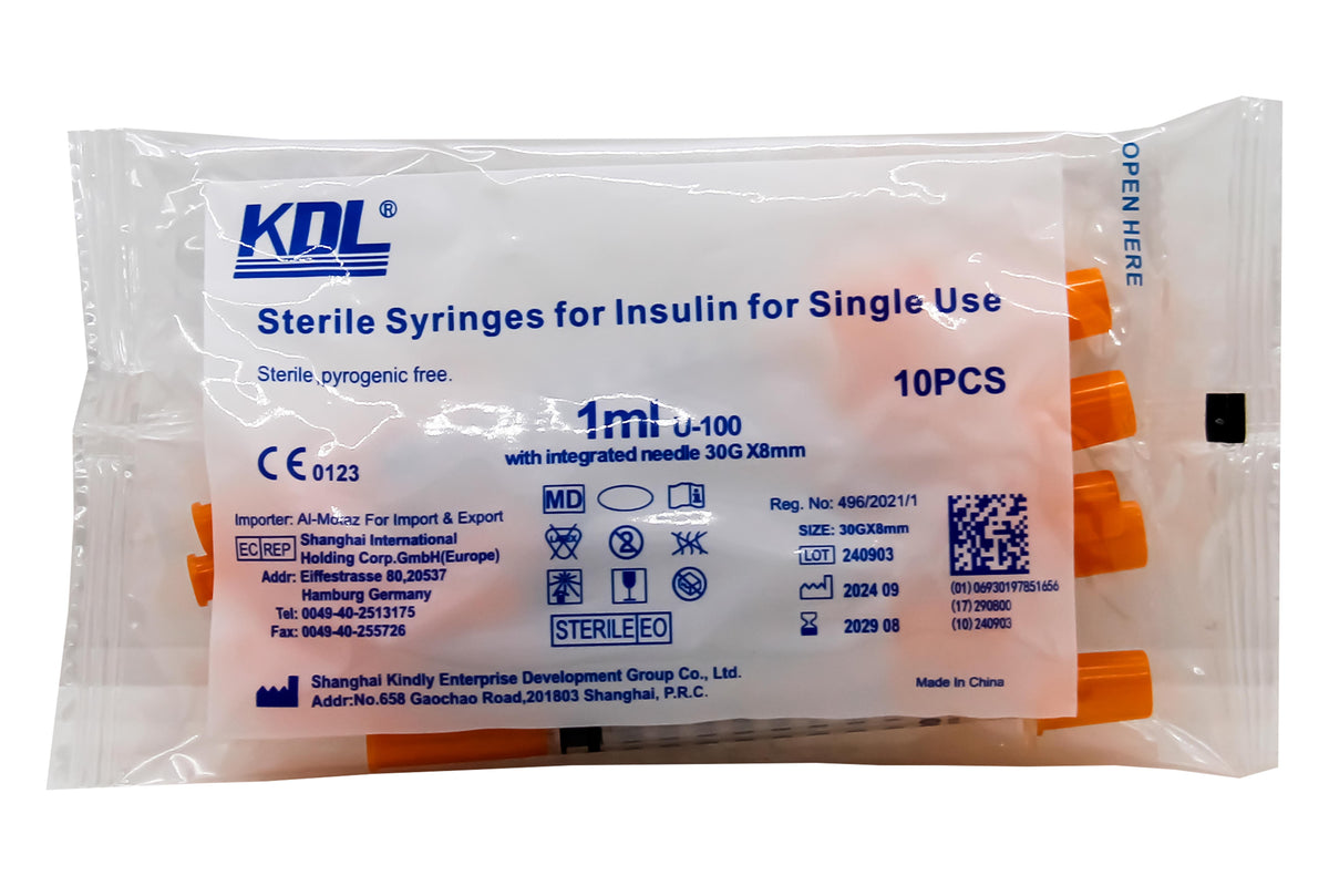 INSULIN SYRING 1 ML 100U