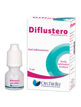 DIFLUSTERO 5 ML EYE DROPS
