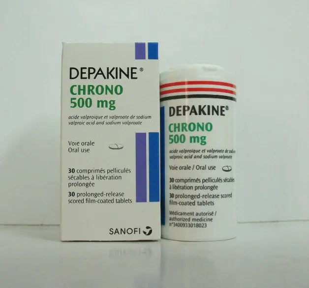 DEPAKINE CHRONO 500 MG 30 TAB NEW