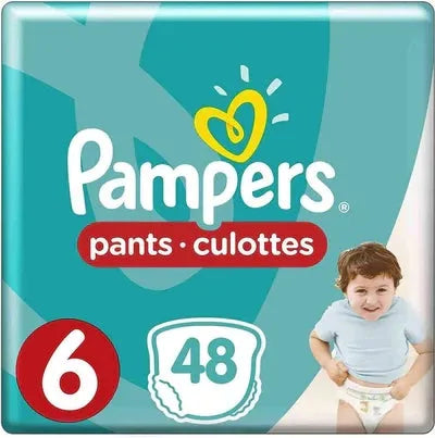 pampers pantes 6 (+16 GK) 48 pce