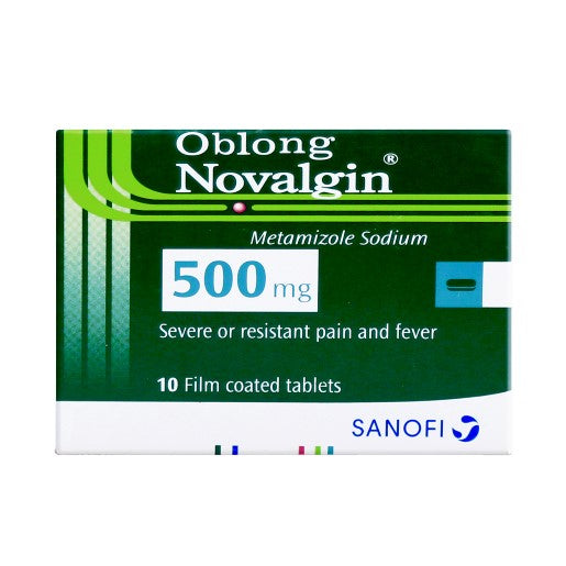 NOVALGIN OBLONG 10 TAB NEW
